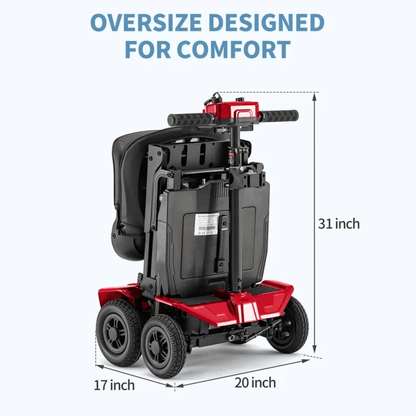 Matrix Lite - Lightweight Foldable Mobility Scooter with Automatic Folding | Matrix - Factory Direct Medical