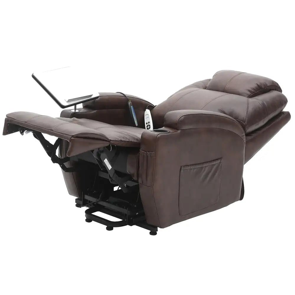 Mercury Infinite Position Leather Lift Chair (2 motor, H & M) | Ezee Life - Factory Direct Medical