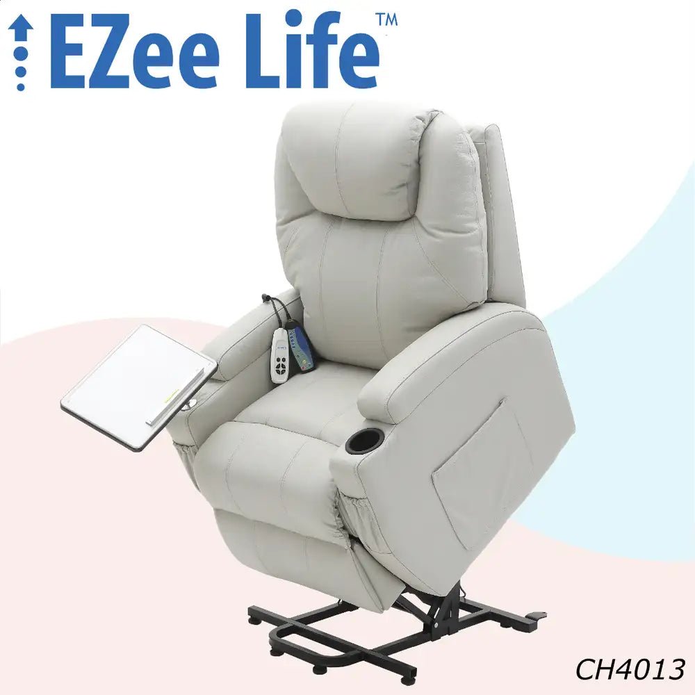 Mercury Infinite Position Leather Lift Chair (2 motor, H & M) | Ezee Life - Factory Direct Medical