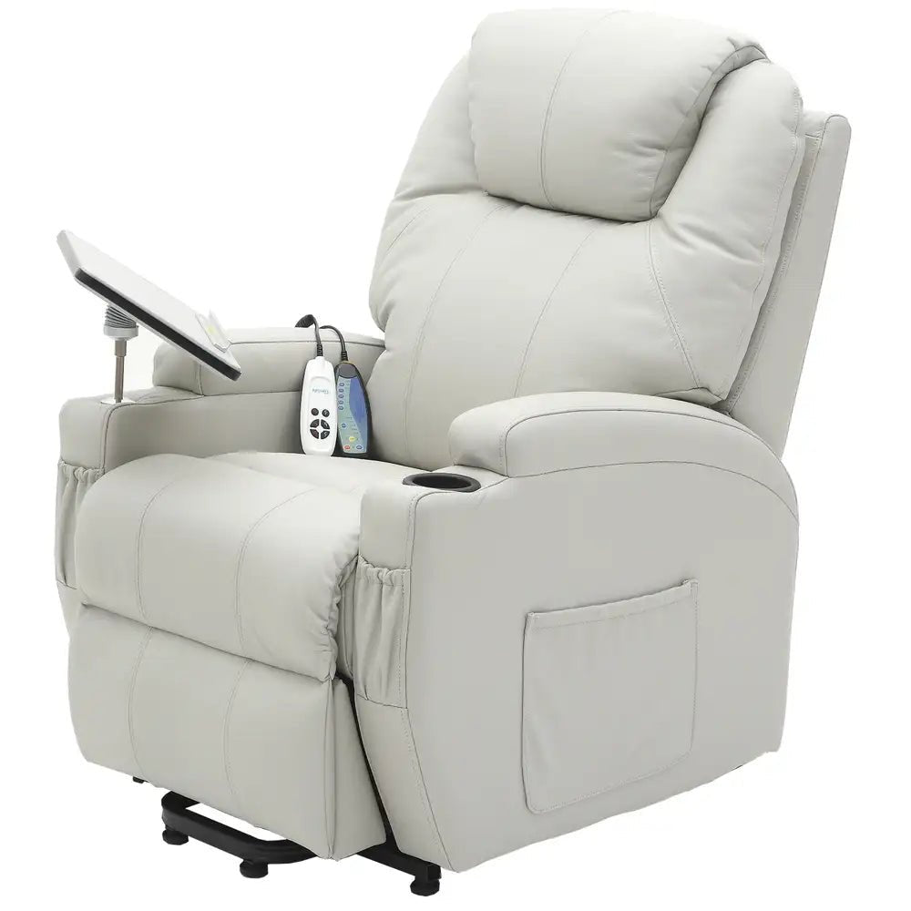Mercury Infinite Position Leather Lift Chair (2 motor, H & M) | Ezee Life - Factory Direct Medical