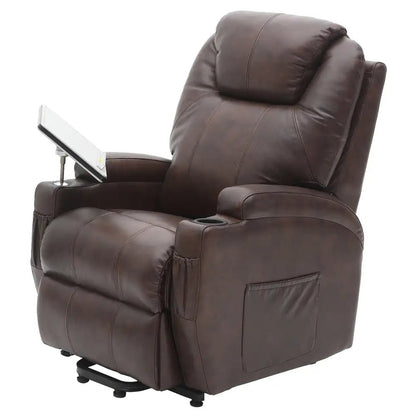Mercury Infinite Position Leather Lift Chair (2 motor, H & M) | Ezee Life - Factory Direct Medical