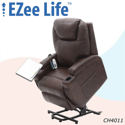 Mercury Infinite Position Leather Lift Chair (2 motor, H & M) | Ezee Life - Factory Direct Medical