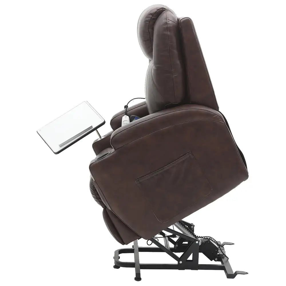 Mercury Infinite Position Leather Lift Chair (2 motor, H & M) | Ezee Life - Factory Direct Medical