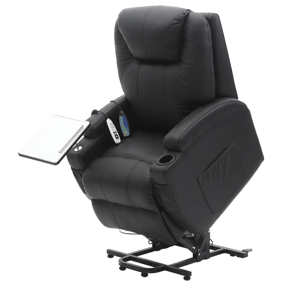 Mercury Infinite Position Leather Lift Chair (2 motor, H & M) | Ezee Life - Factory Direct Medical