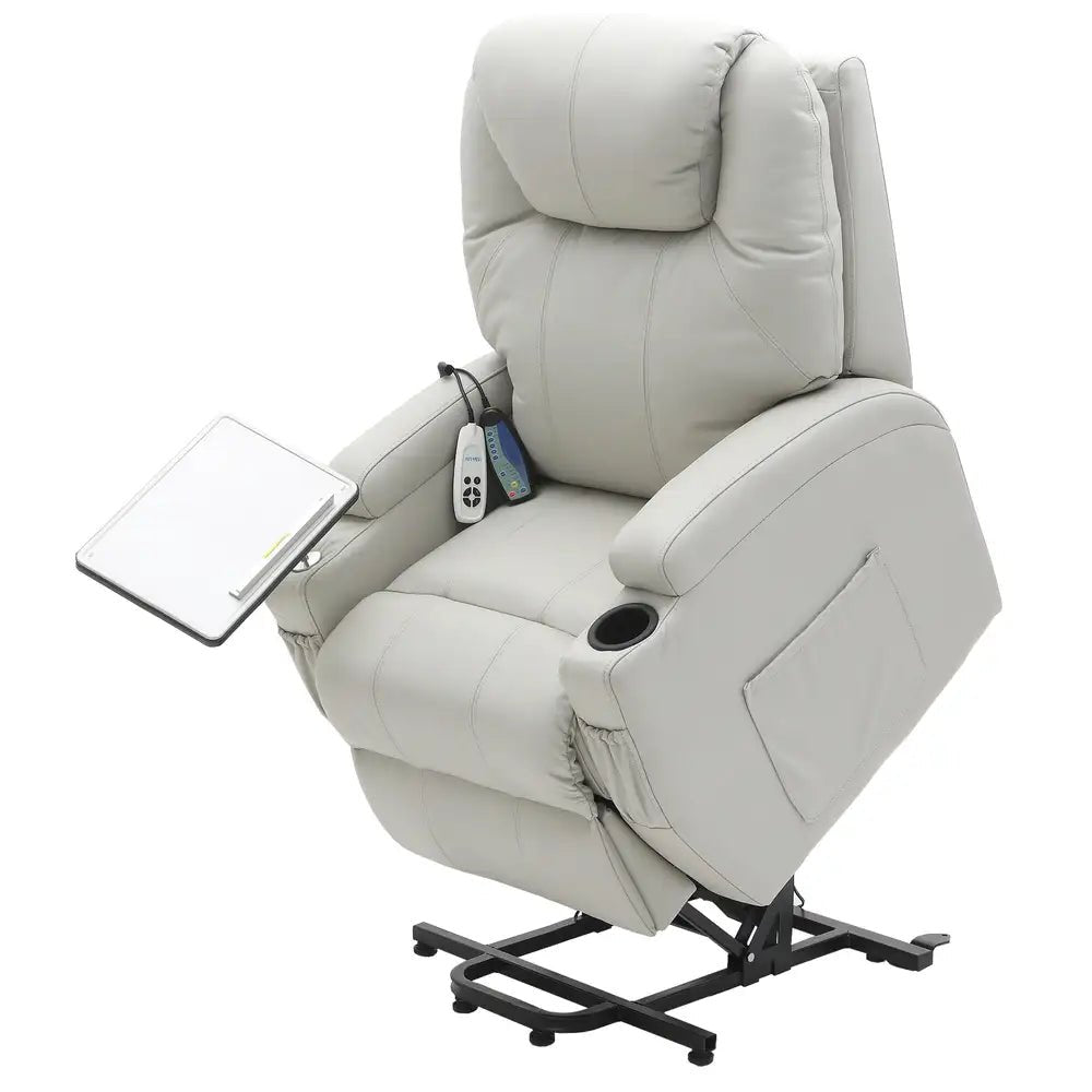 Mercury Infinite Position Leather Lift Chair (2 motor, H & M) | Ezee Life - Factory Direct Medical