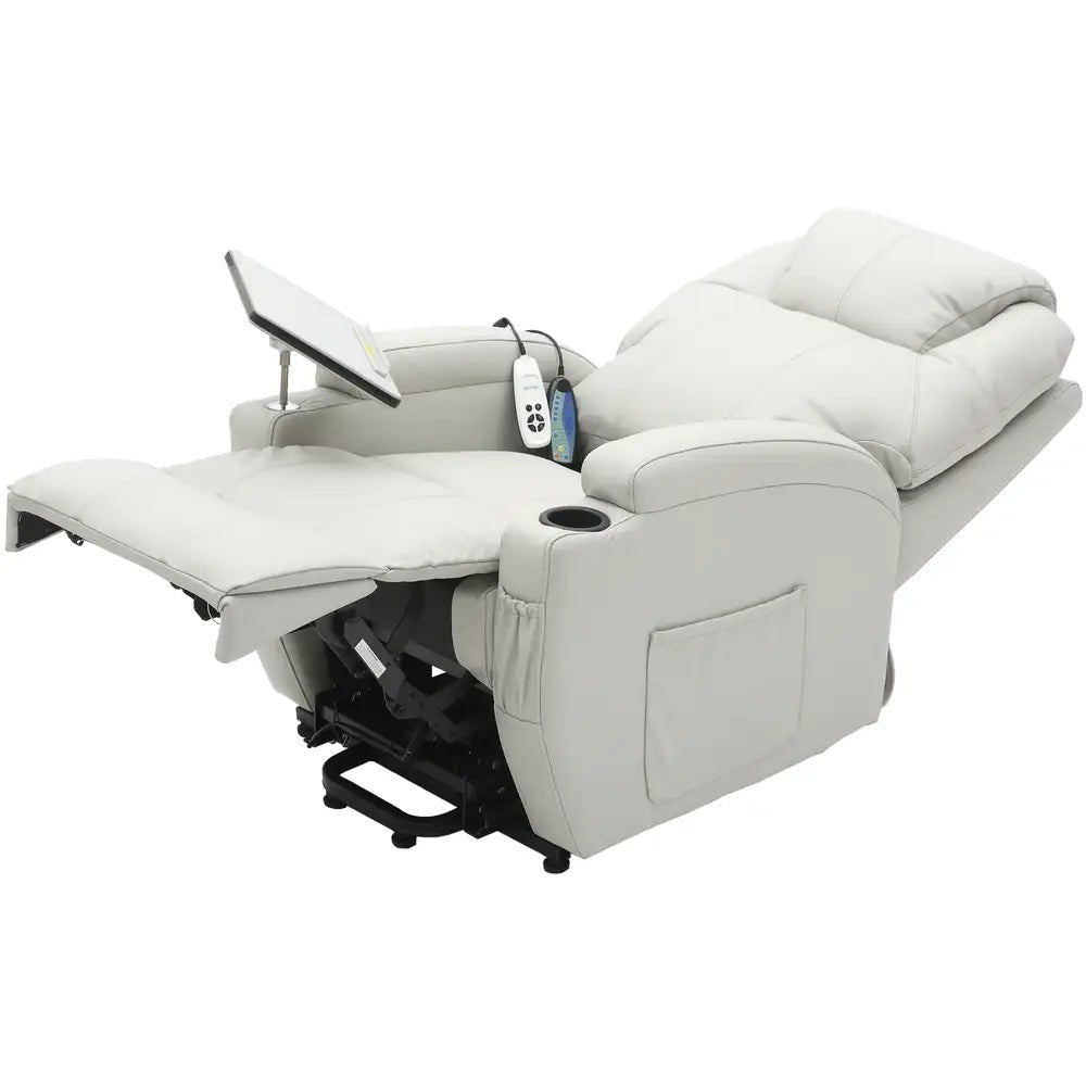 Mercury Infinite Position Leather Lift Chair (2 motor, H & M) | Ezee Life - Factory Direct Medical