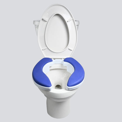 Adjustable Raised Toilet Seat — MOBB Home Health Care, side profile