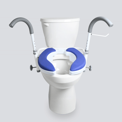 Adjustable Raised Toilet Seat — MOBB Home Health Care, alternate angle