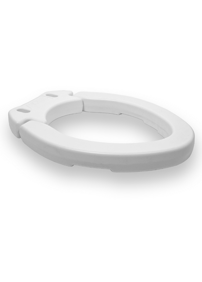 2″ Hinged Raised Toilet Seat — MOBB Home Health Care, side profile