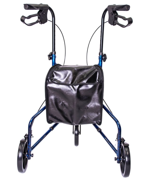 MOBB 3" Wheel Aluminum Rollator - Comes in Red and Blue color | Mobb - Factory Direct Medical