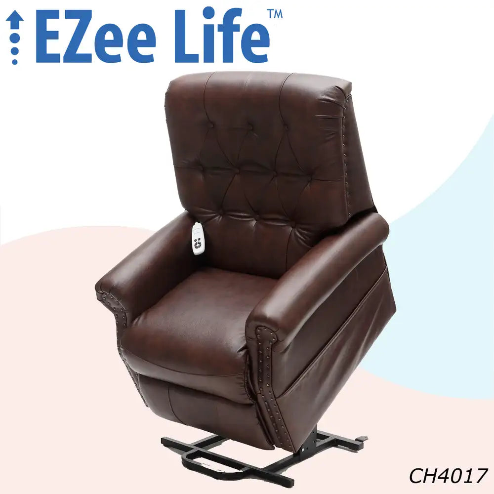 Neptune Infinite Position Leather Lift Chair (2 motor) | Ezee Life - Factory Direct Medical
