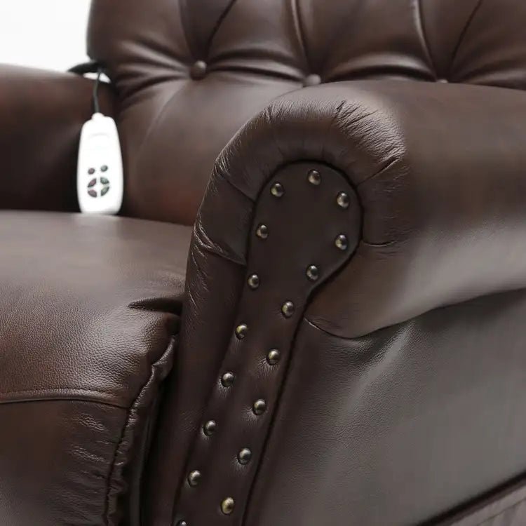 Neptune Infinite Position Leather Lift Chair (2 motor) | Ezee Life - Factory Direct Medical