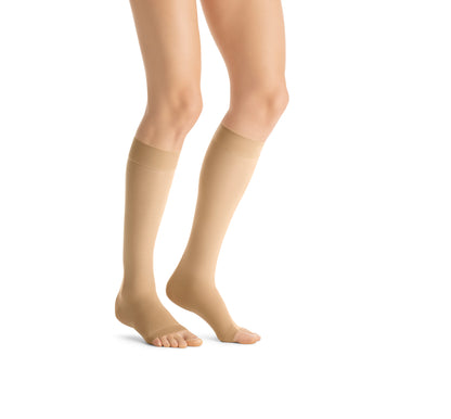 JOBST UltraSheer Compression Stockings 20-30 mmHg Knee High Open Toe