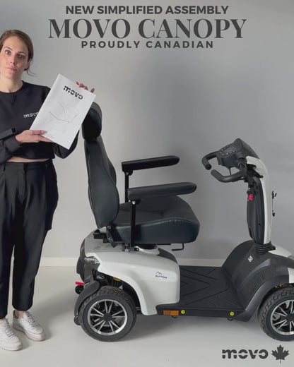 Movo Canopy assembly and installation instructional video