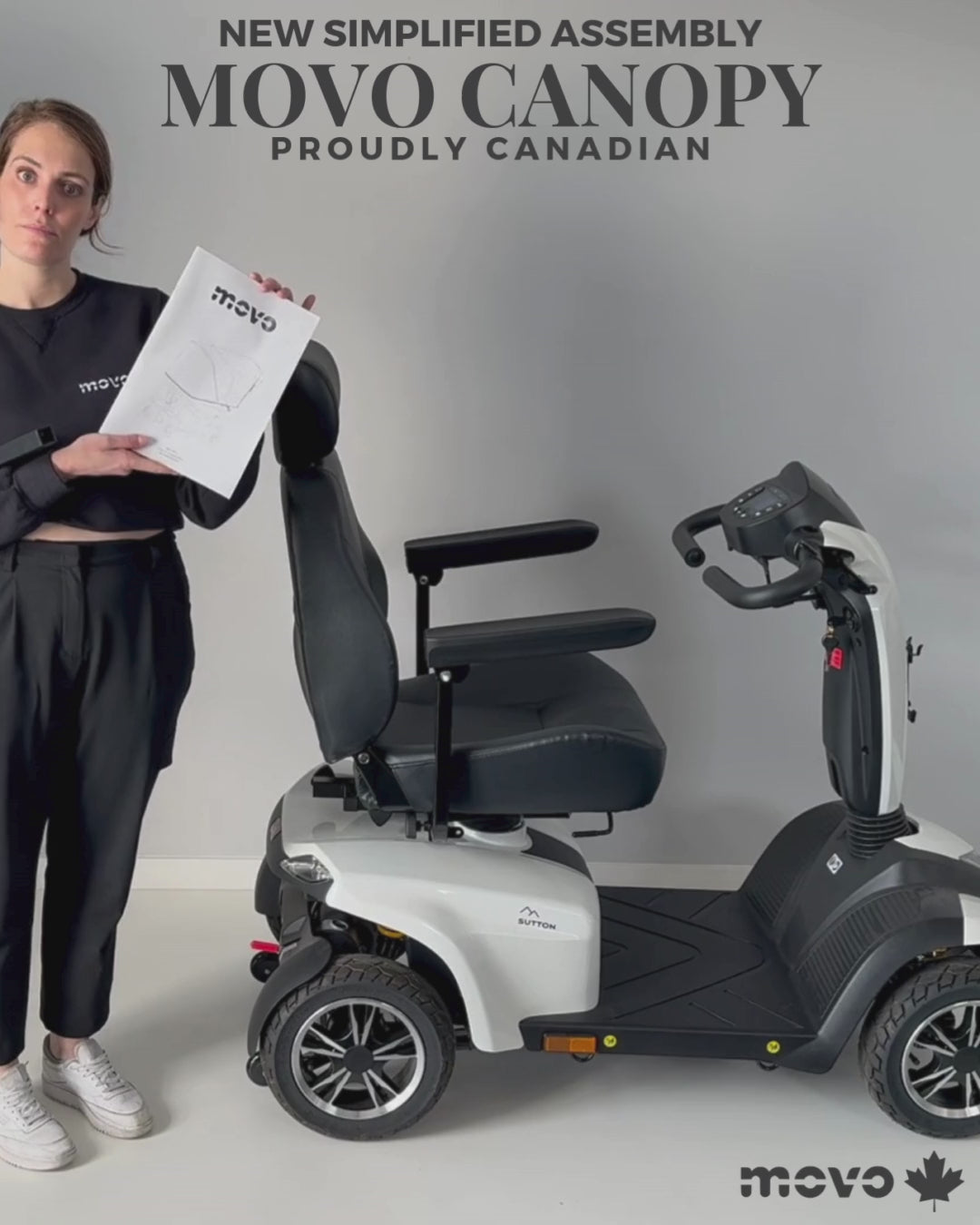 Movo Canopy assembly and installation instructional video