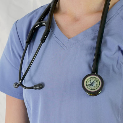 Littmann Cardiology IV Diagnostic Stethoscope: High Polish Rainbow & Black - Smoke Stem 6240