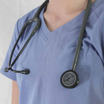 Littmann Classic III Monitoring Stethoscope: Smoke & Gray - Violet Stem 5873