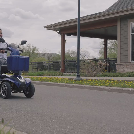 Movo Sutton large mobility scooter overview and feature walkthrough