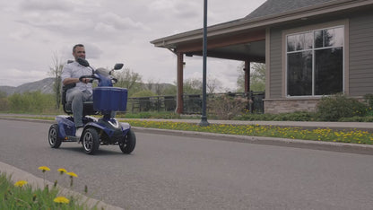 Movo Sutton large mobility scooter overview and feature walkthrough
