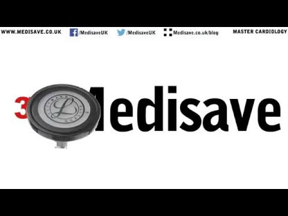 Littmann Master Cardiology Stethoscope: All Black 2161