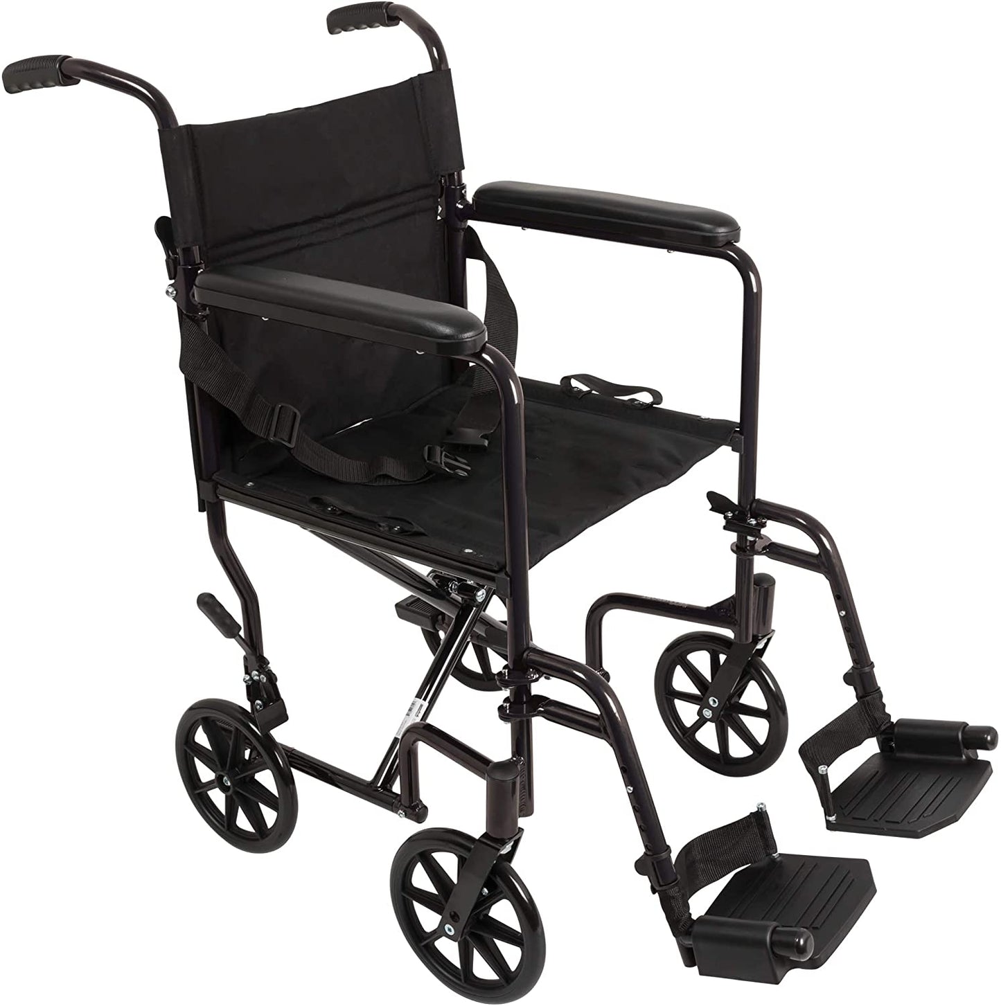 ProBasics Aluminum Transport Wheelchair - Black and Pink | Probasics - Factory Direct Medical