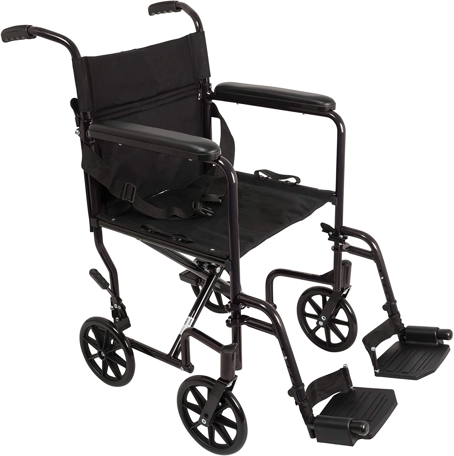 ProBasics Aluminum Transport Wheelchair - Black and Pink | Probasics - Factory Direct Medical