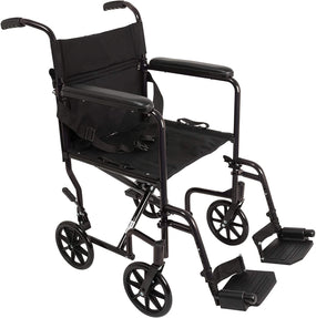 ProBasics Aluminum Transport Wheelchair - Black and Pink | Probasics - Factory Direct Medical
