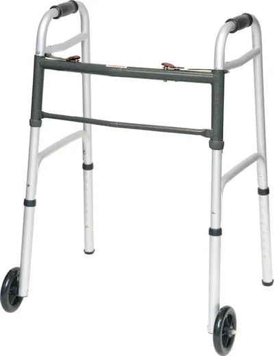 ProBasics Aluminum Two - Button Release Folding Walker | Probasics - Factory Direct Medical