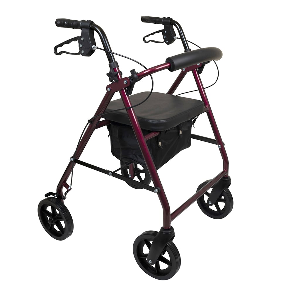 ProBasics Deluxe Aluminum Rollator with 8 - inch Wheels | Probasics - Factory Direct Medical