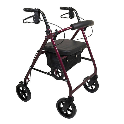 ProBasics Deluxe Aluminum Rollator with 8 - inch Wheels | Probasics - Factory Direct Medical