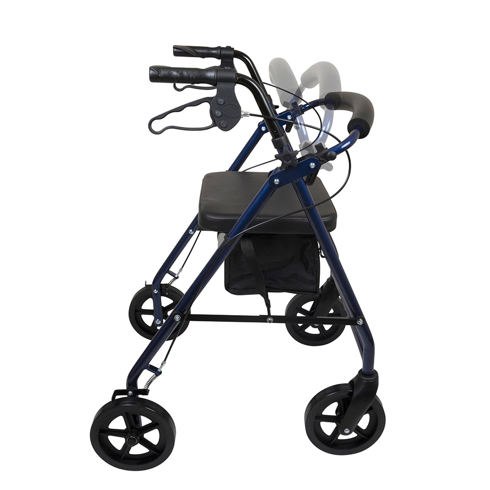 ProBasics Deluxe Aluminum Rollator with 8 - inch Wheels | Probasics - Factory Direct Medical