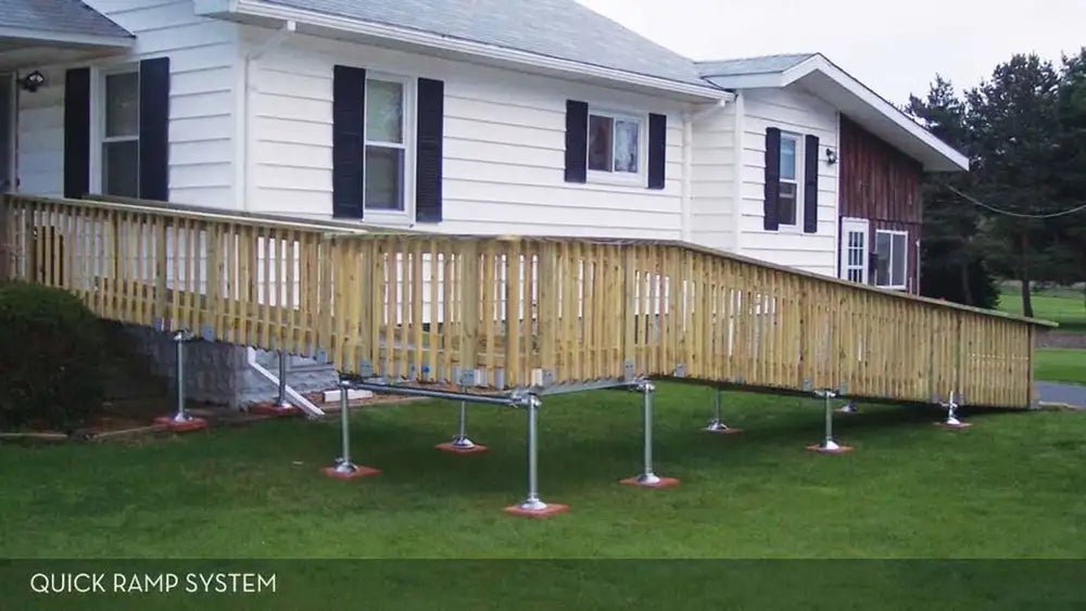 Quick Ramp Transfer Quick Ramp Modular System | Alumiramp - Factory Direct Medical