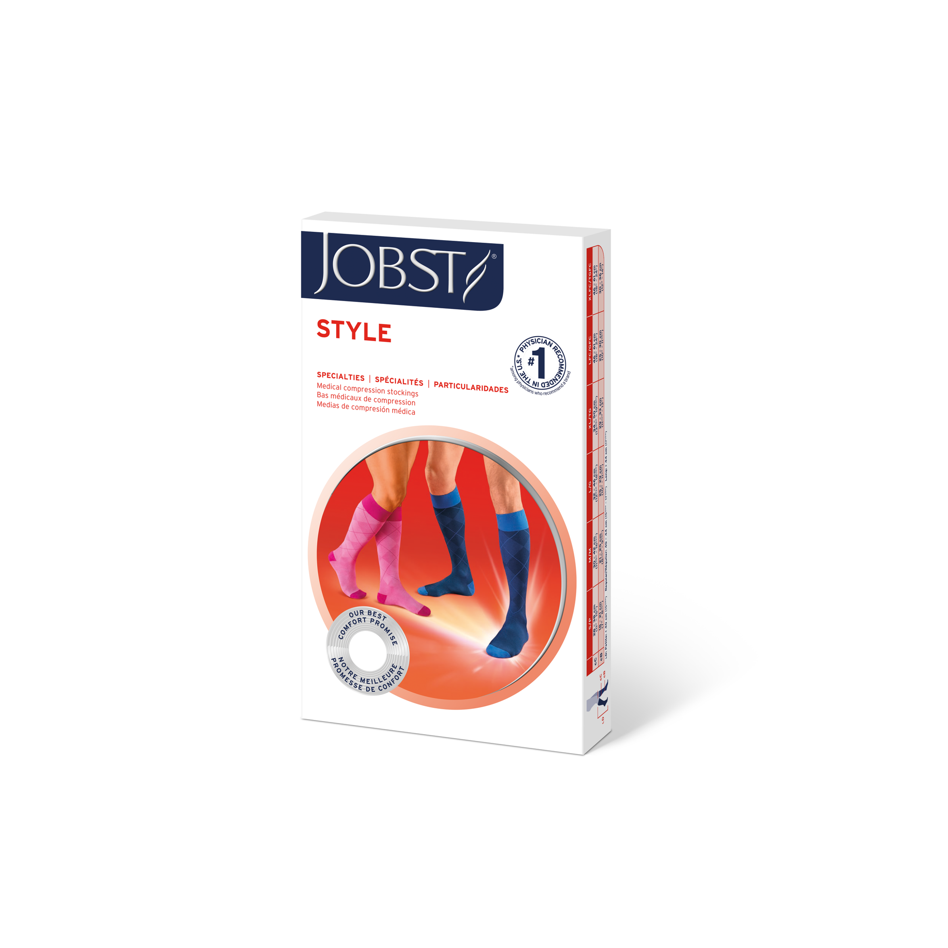 JOBST Style 15-20 mmHg Knee High