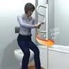 Security Pole with Grab Bar | Factory Direct Medical - Factory Direct Medical