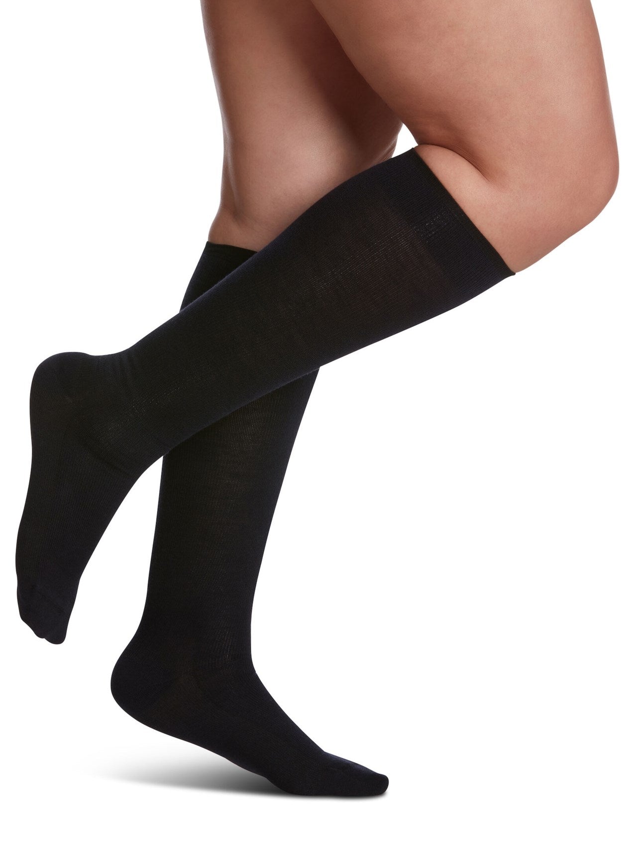 Sigvaris 240 Merino Wool Compression Socks 20 - 30 mmHg Calf High for Women Closed Toe | Sigvaris - Factory Direct Medical