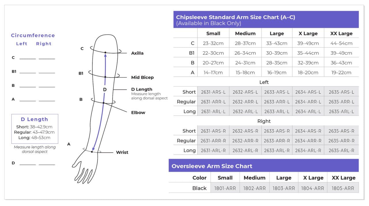 Sigvaris 263 Chipsleeve 15 - 25 mmHg | Sigvaris - Factory Direct Medical