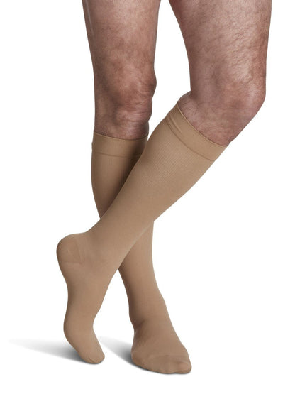 Sigvaris 860 Opaque Compression Socks 20 - 30 mmHg Calf High For Men Closed Toe | Sigvaris - Factory Direct Medical