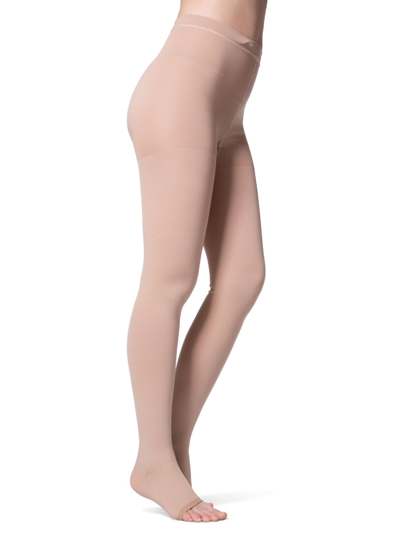 Sigvaris 503 Spec Natural Rubber Compression Socks 30-40 mmHg Pantyhose for Unisex Open Toe