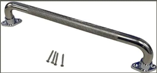 Stainless steel Grab bar c/w rotating flange | Ezee Life - Factory Direct Medical