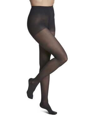 Sigvaris 750 Medium Sheer Compression Socks 20-30 mmHg Pantyhose for Women Closed Toe