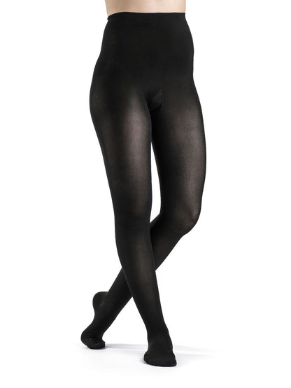 Sigvaris 840 Soft Opaque Compression Socks 15-20 mmHg Thigh High for Female Pantyhose Closed Toe