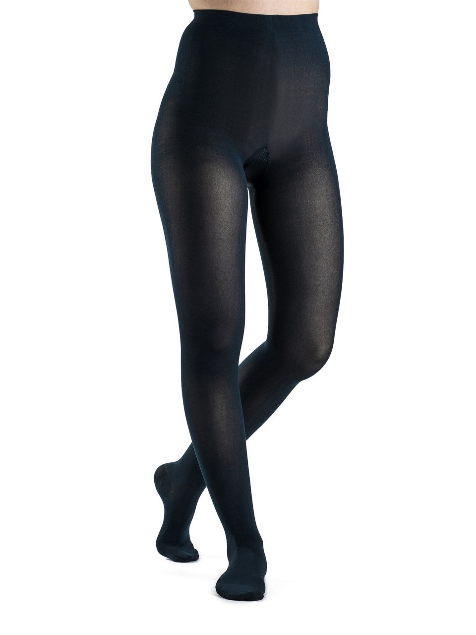 Sigvaris 840 Soft Opaque Compression Socks 15-20 mmHg Thigh High for Female Pantyhose Closed Toe