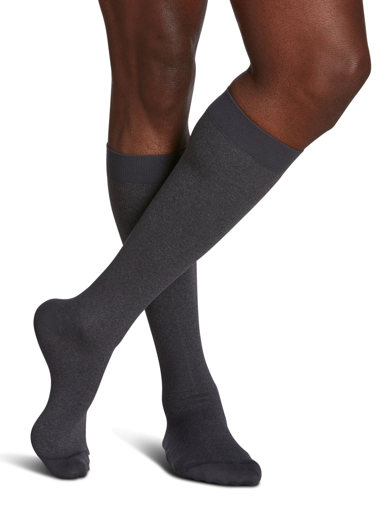 Sigvaris 180 Microfiber Shades Compression Socks 15-20 mmHg Calf High For Men Closed Toe