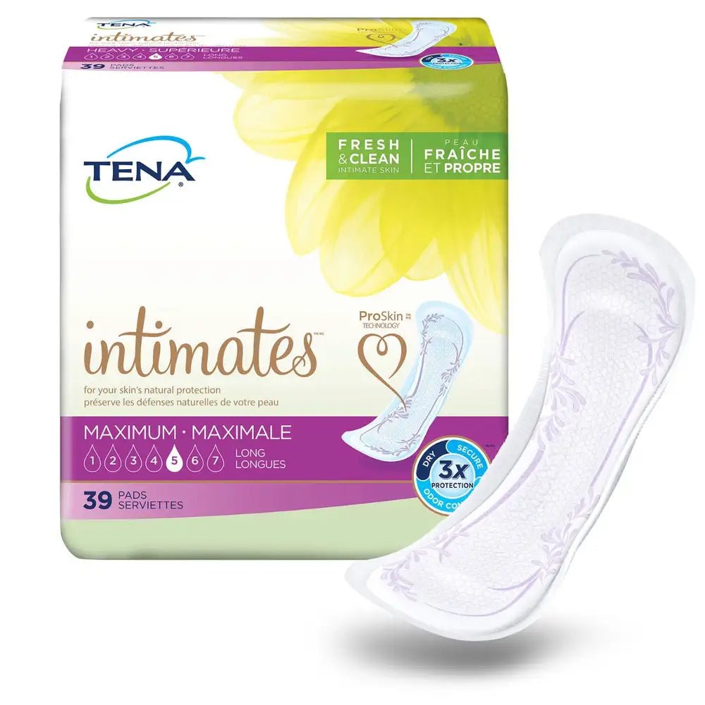 TENA Intimates Maximum Pads Long | Tena - Factory Direct Medical