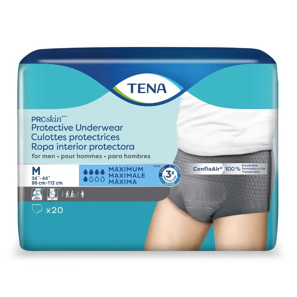 TENA Proskin Underwear for Men | Tena - Factory Direct Medical