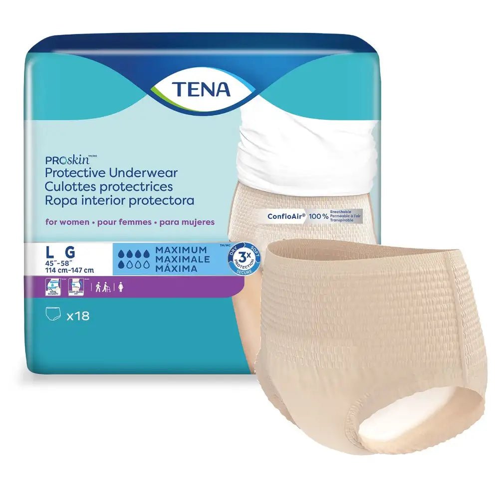 TENA Proskin Underwear for Women | Tena - Factory Direct Medical