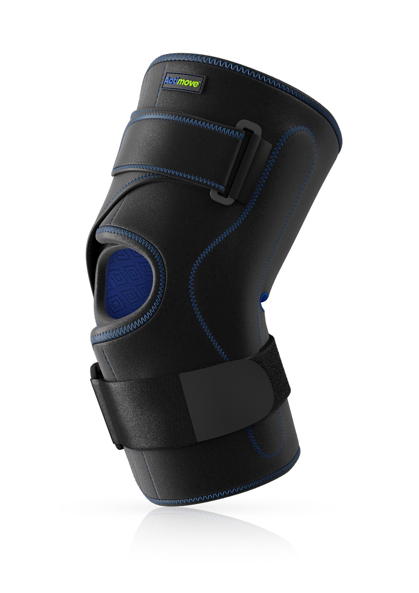 Actimove Sports Edition Knee Brace Wrap Around, Polycentric Hinges, Condyle Pads