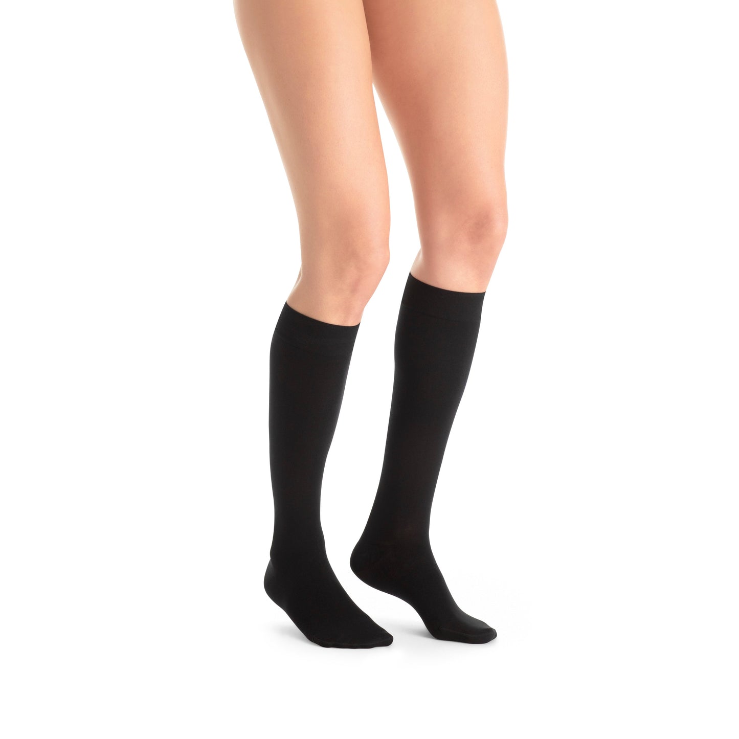 JOBST UltraSheer Compression Stockings 15-20 mmHg Knee High SoftFit Band Closed Toe