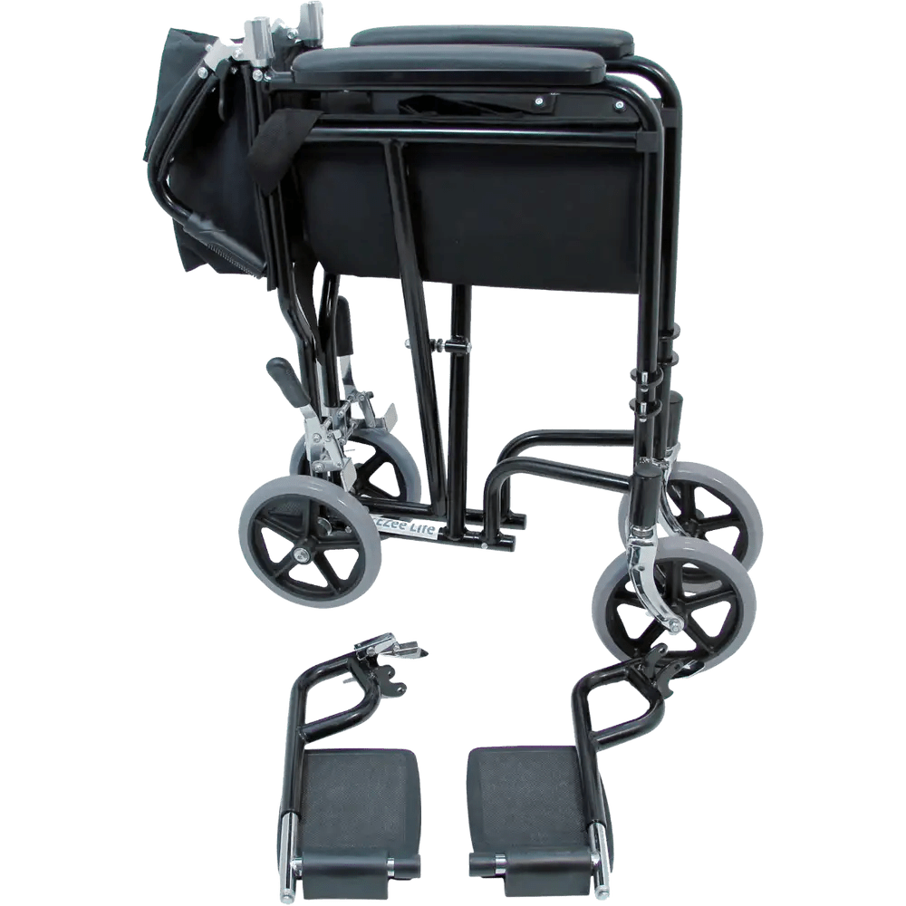 Transport Chair - 17" x 16" - CH1041 | Ezee Life - Factory Direct Medical
