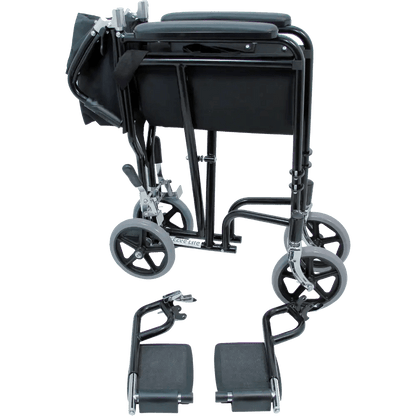 Transport Chair - 17" x 16" - CH1041 | Ezee Life - Factory Direct Medical